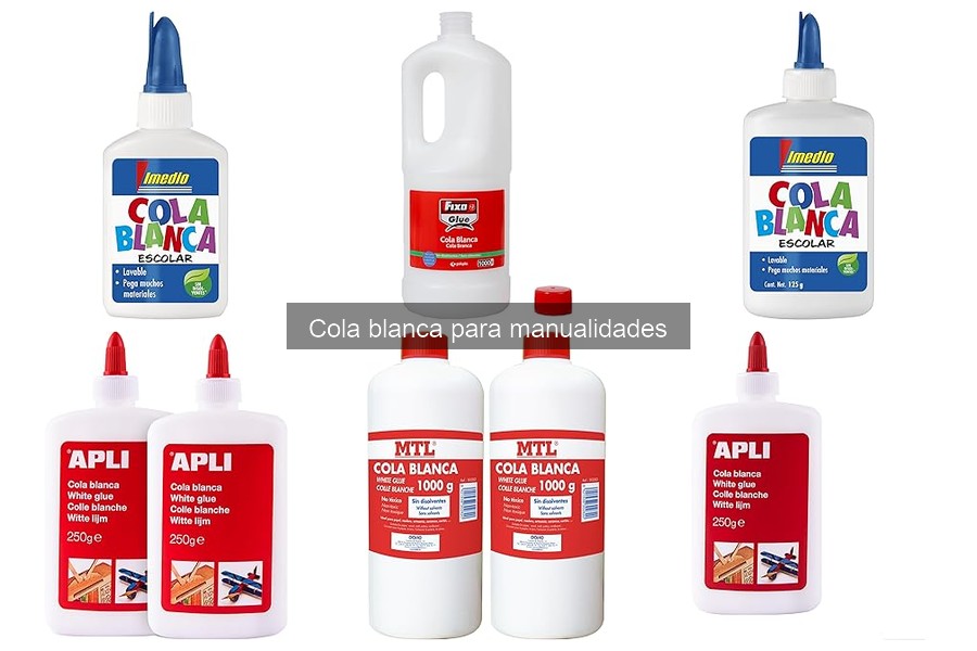 Mejores marcas de cola blanca para manualidades en 2023