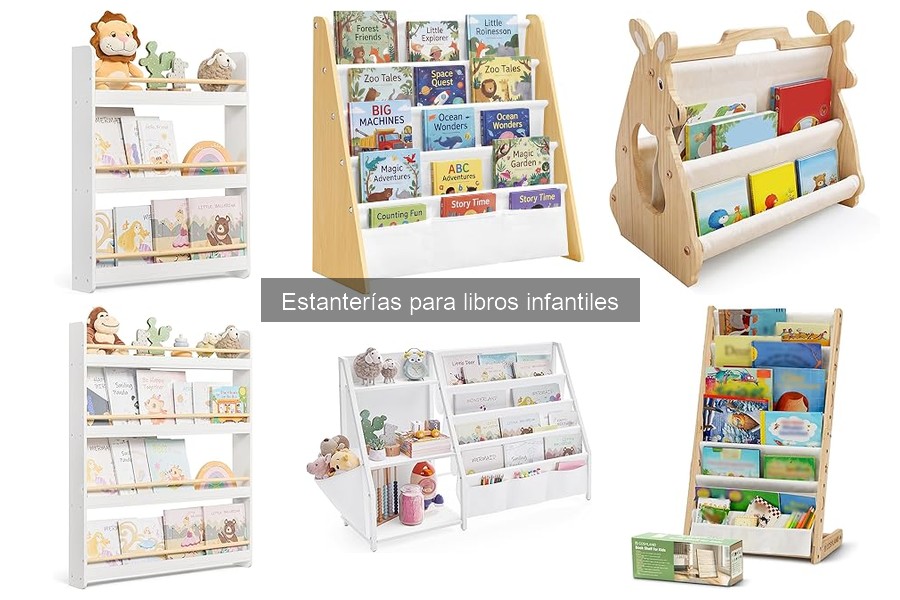 Mejores marcas de estanterías para libros infantiles