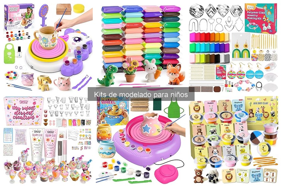 Mejores marcas de kits de modelado para niños