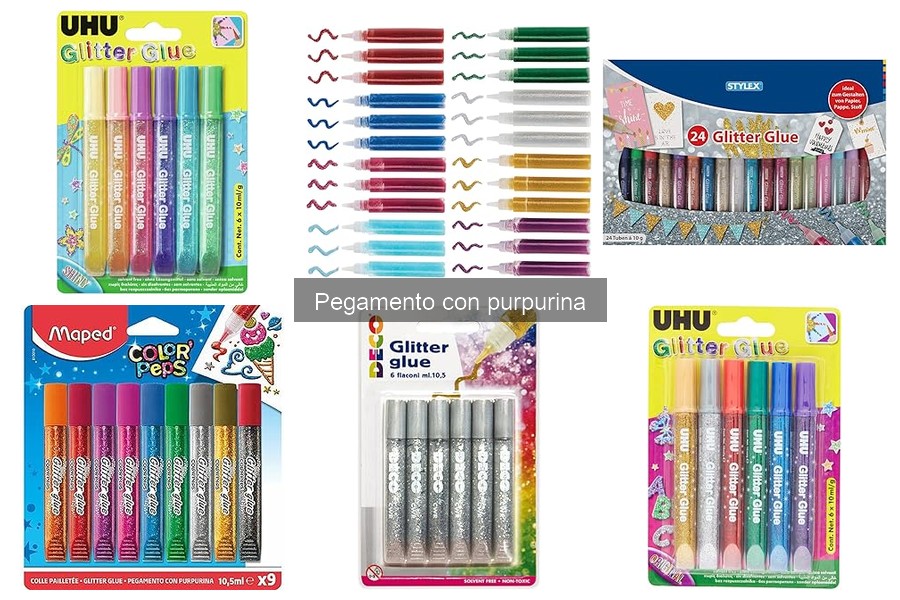 Mejores marcas de pegamento con purpurina para manualidades