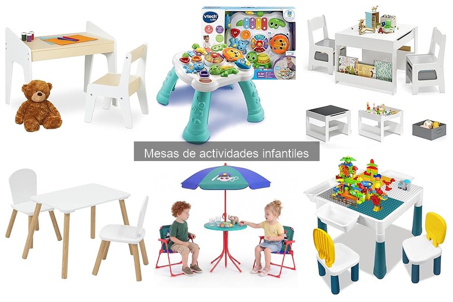 Mejores mesas de actividades para bebés: Comparativa 2023