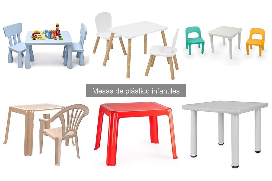 Mejores mesas de plástico infantiles para exteriores en 2023