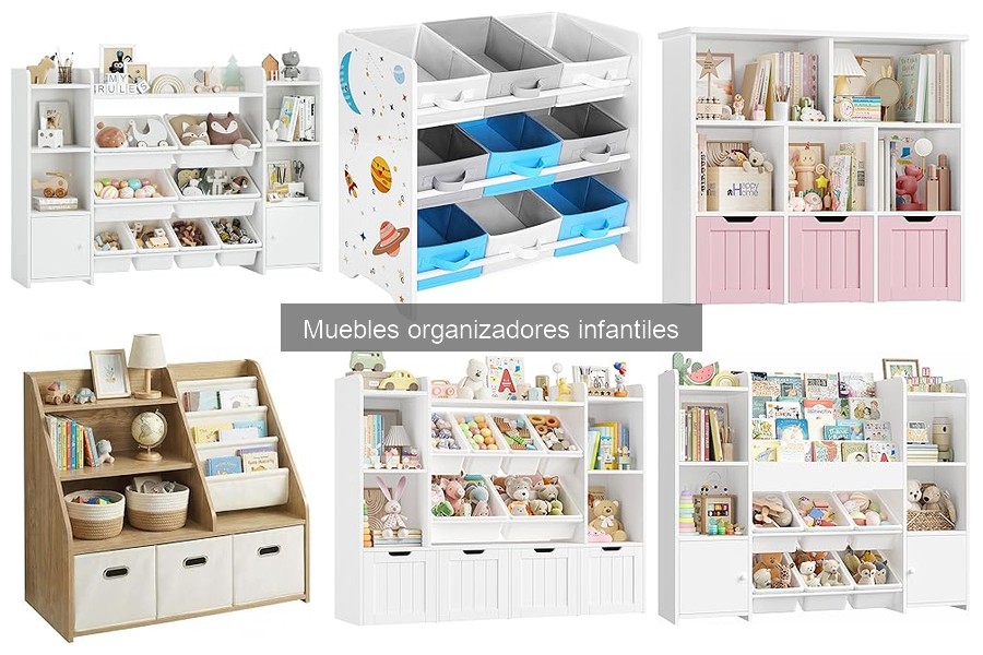 Mejores Muebles Organizadores Infantiles: Comparativa 2023