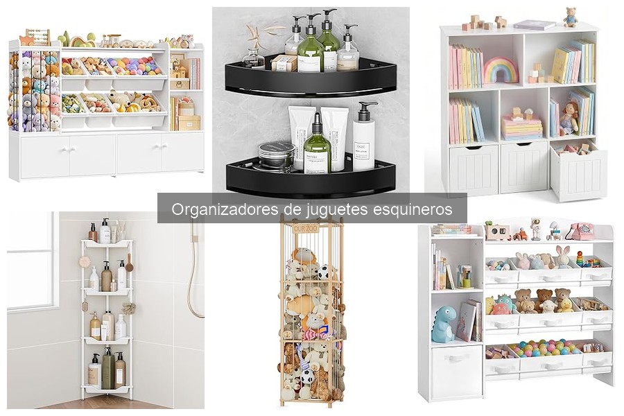 Mejores Organizadores de Juguetes Esquineros para Niños