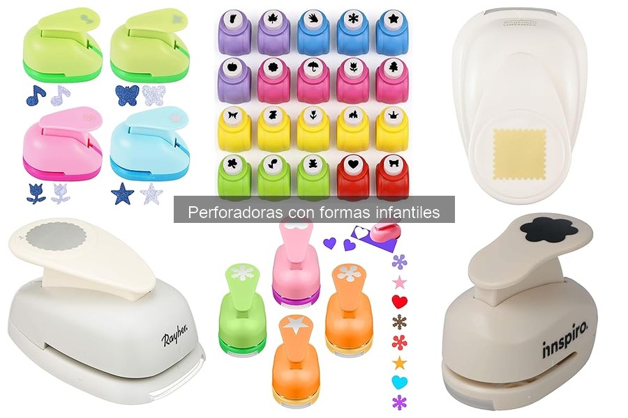 Mejores perforadoras infantiles para manualidades seguras