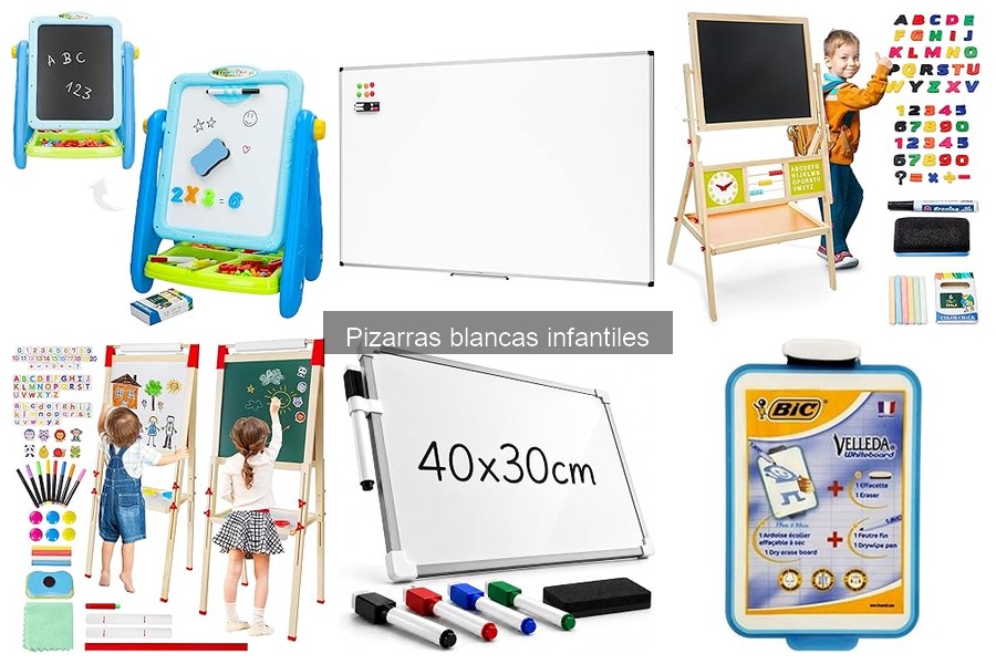 Mejores pizarras blancas infantiles para clases en casa