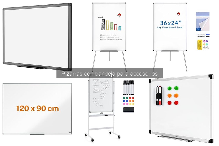 Mejores pizarras con bandeja para accesorios en 2023