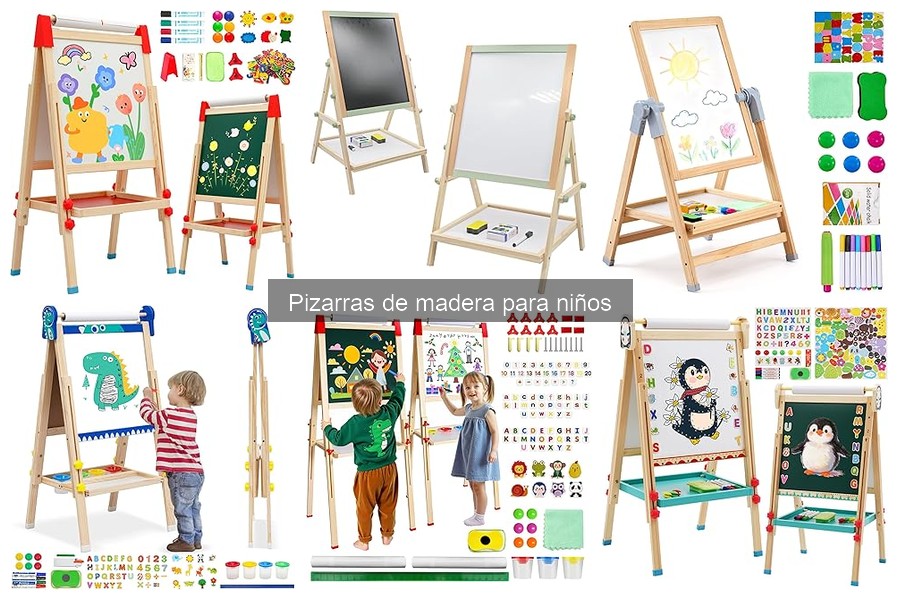 Mejores pizarras de madera para niños en 2023: Comparativa