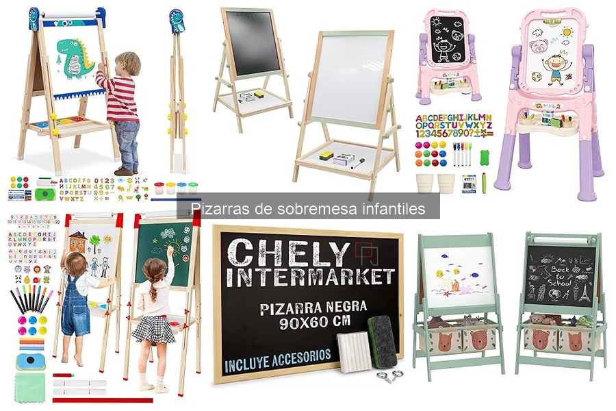 Mejores pizarras de sobremesa infantiles para niños en 2023