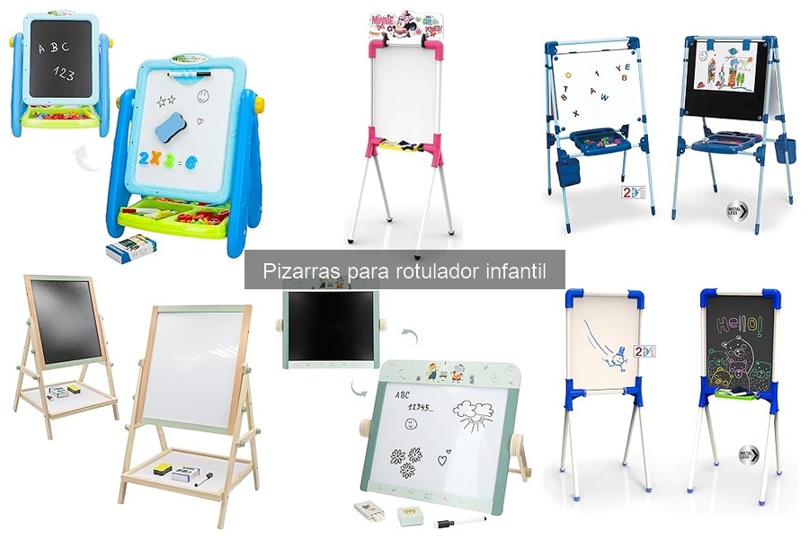 Mejores pizarras para rotulador infantil según edad