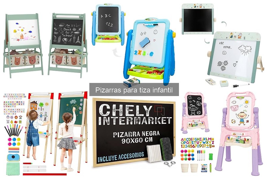Mejores pizarras para tiza infantil recomendadas para viajar