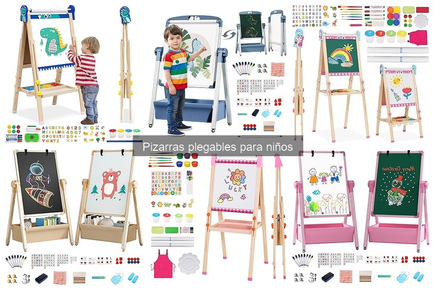 Mejores pizarras plegables para niños de 3 a 6 años
