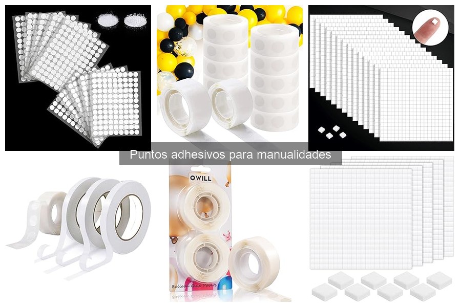 Mejores puntos adhesivos para manualidades escolares
