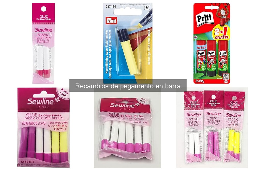 Mejores recambios de pegamento en barra para manualidades escolares