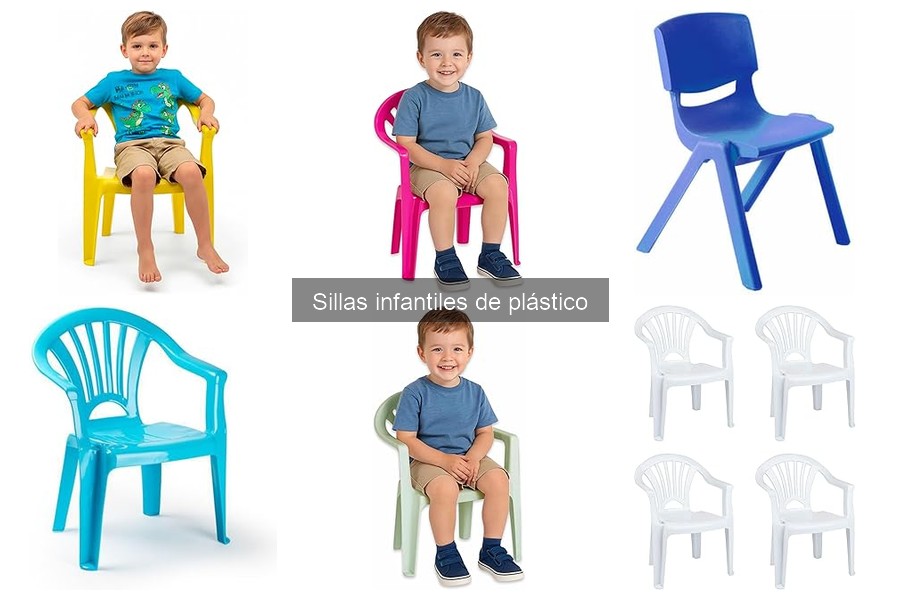 Mejores sillas infantiles de plástico para espacios pequeños
