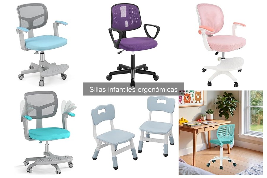 Mejores sillas infantiles ergonómicas para niños de 5 a 10 años