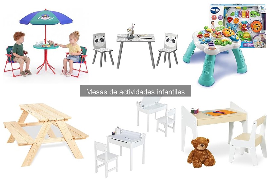 Mejores tiendas para comprar mesas de actividades infantiles