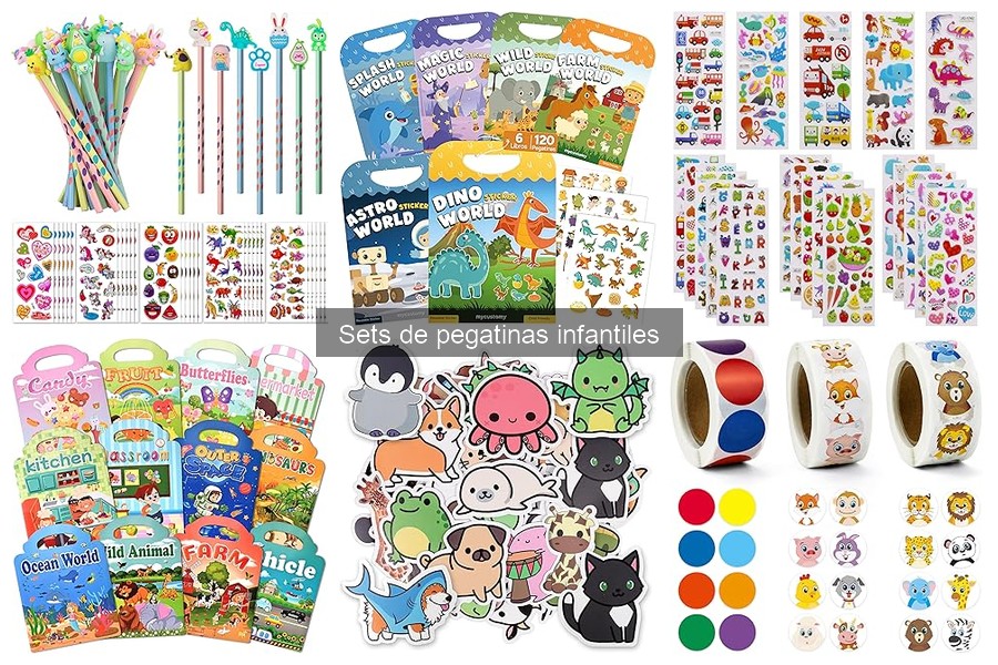 Mejores tiendas para comprar sets de pegatinas infantiles online