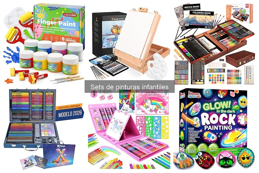Mejores tiendas para comprar sets de pinturas infantiles baratos