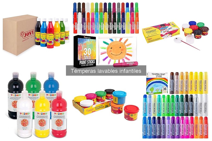 Ofertas en Témperas Lavables para Niños: Mejores Precios