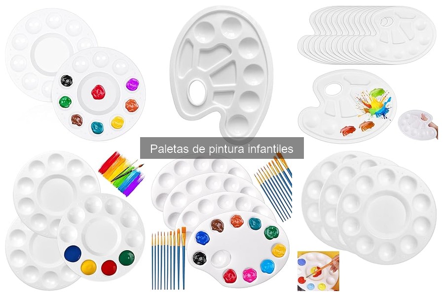 Ofertas y Descuentos en Paletas de Pintura Infantiles