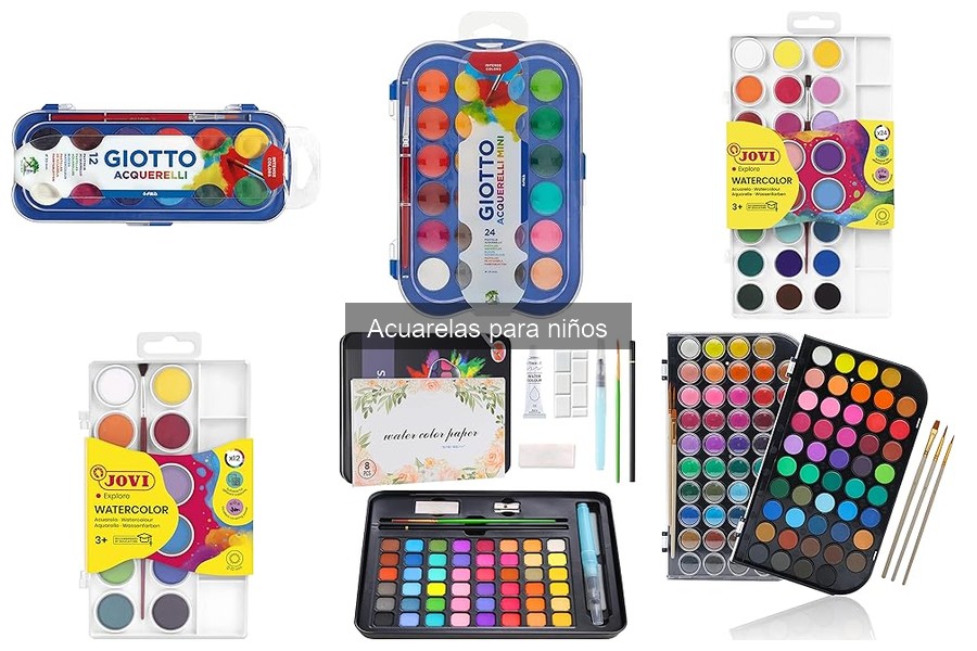 Ofertas y precios de acuarelas para niños en 2023
