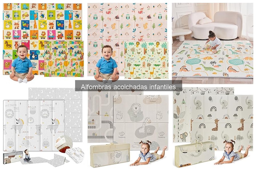 Opiniones de Alfombras Acolchadas Infantiles: JUPPLIES y MS Fancy