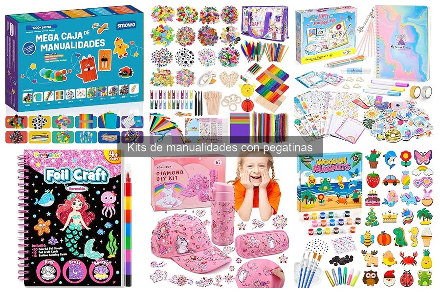 Opiniones de kits de manualidades con pegatinas para niños