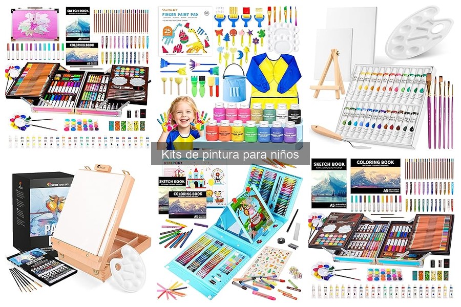 Opiniones de padres sobre kits de pintura para niños