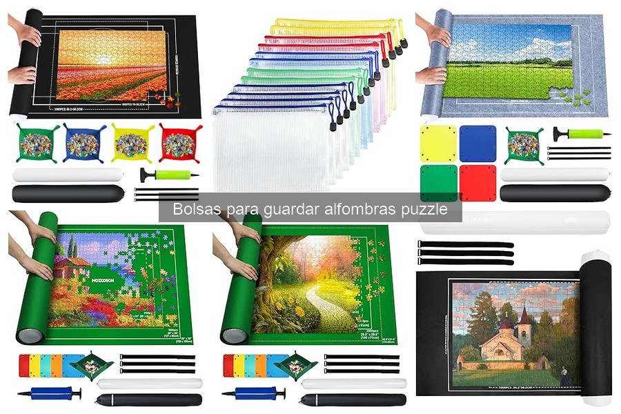 Opiniones sobre bolsas para guardar alfombras puzzle