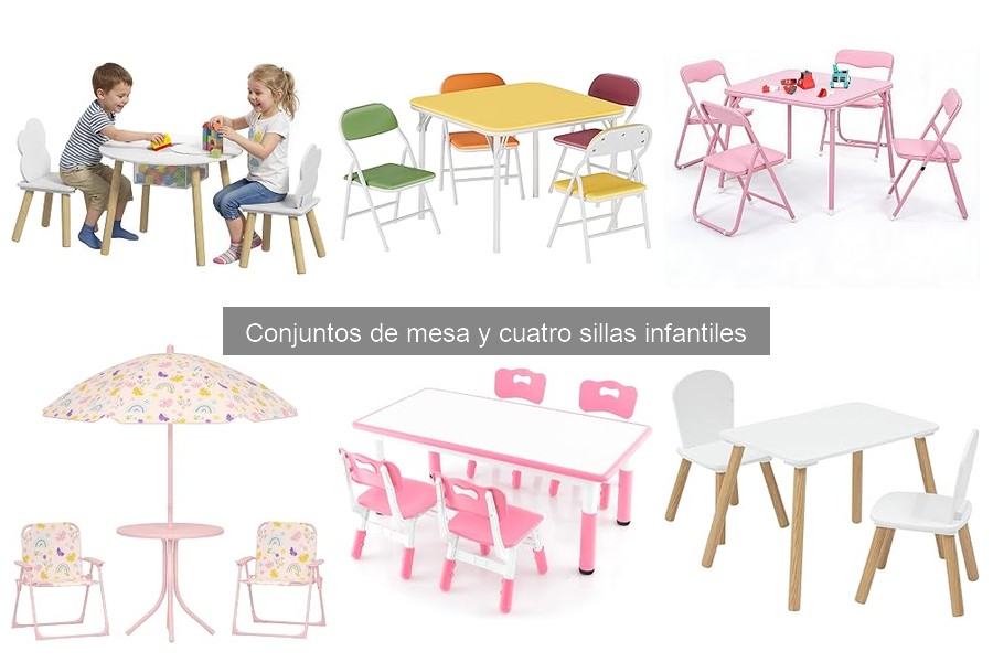 Opiniones sobre Conjuntos de Mesa y Sillas Infantiles