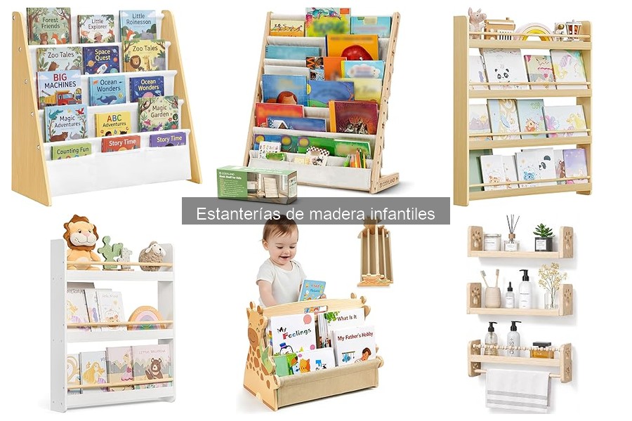 Opiniones sobre estanterías de madera infantiles