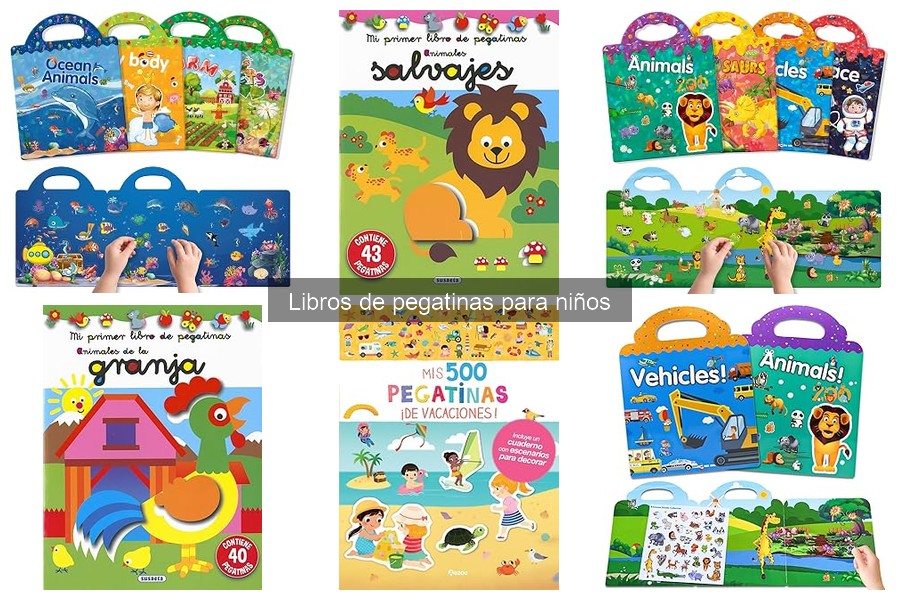 Opiniones sobre los mejores libros de pegatinas para niños