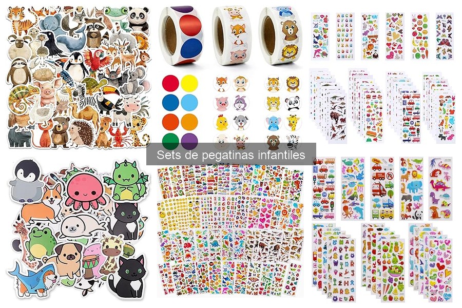Opiniones sobre los mejores sets de pegatinas infantiles