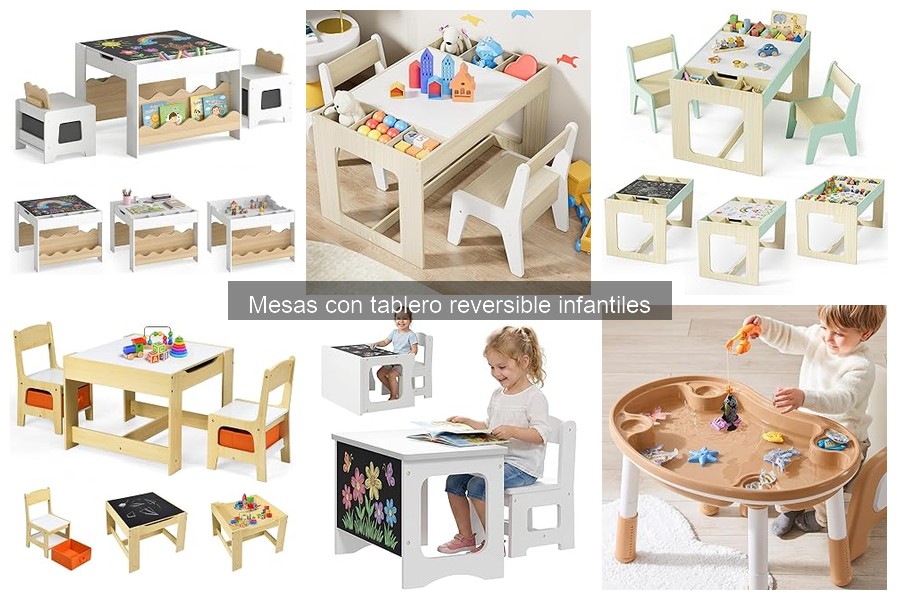 Opiniones sobre mesas con tablero reversible infantiles