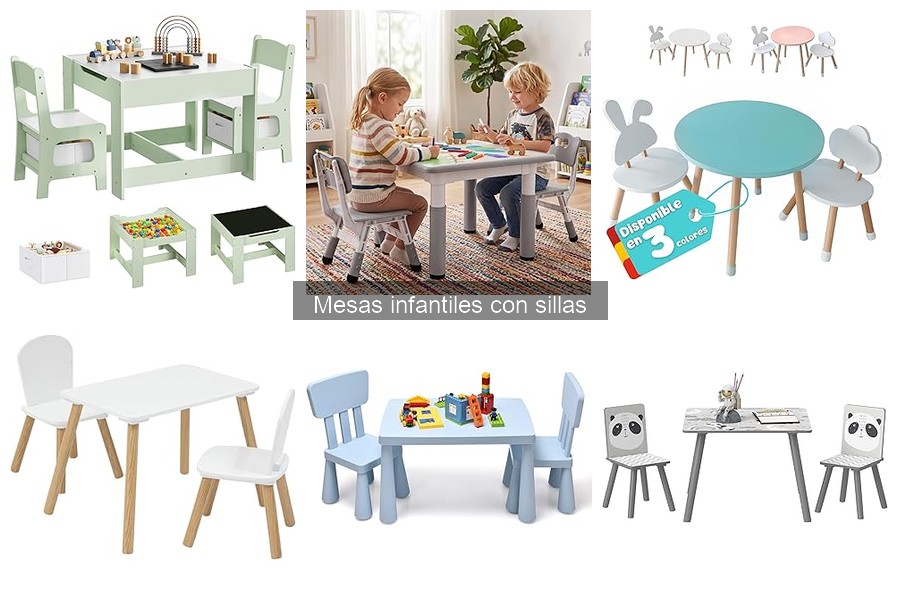 Opiniones sobre mesas infantiles: AIYAPLAY, MAMIZO y ZONEKIZ