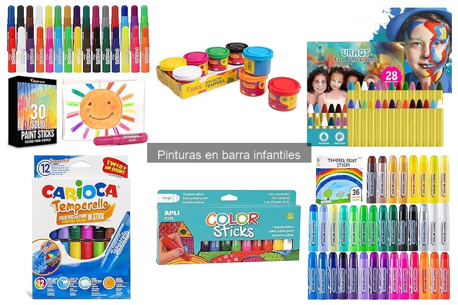 Opiniones sobre Pinturas en Barra Infantiles - Marcas Top