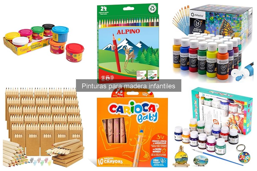 Opiniones sobre Pinturas para Madera Infantiles