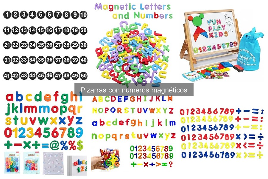 Opiniones sobre pizarras con números magnéticos para niños