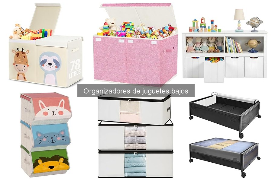 Organiza Tu Hogar: Ideas con Organizadores de Juguetes Bajos