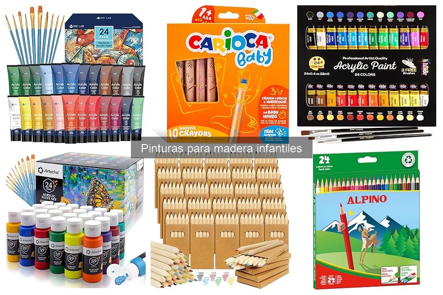 Pinturas para madera infantiles: ¿Son seguras para los niños?