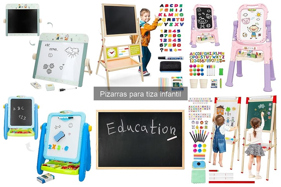 Pizarras para tiza infantil vs. blancas: ¿cuál elegir?