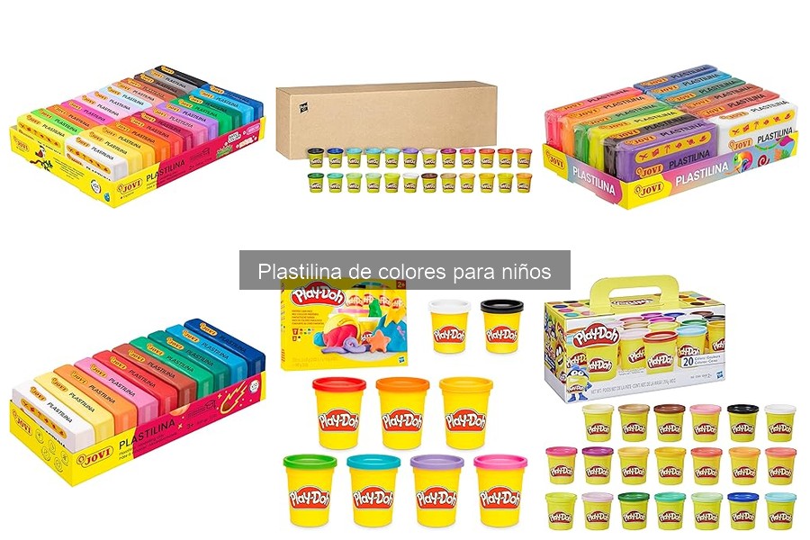 Plastilina Segura para Niños Pequeños: ¿Cuál Elegir?