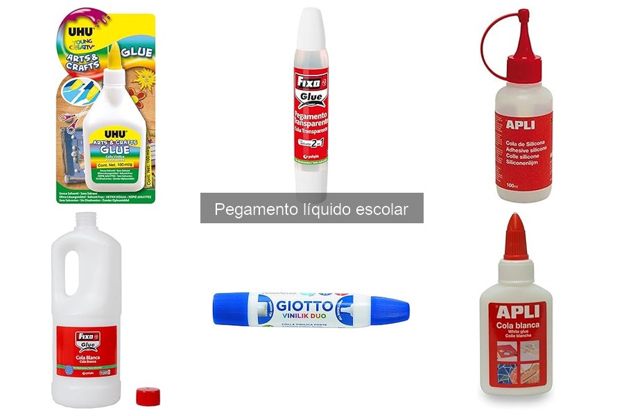 ¿Por qué el pegamento líquido escolar no pega bien?