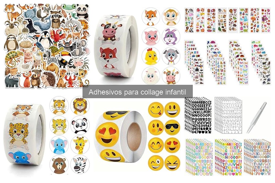 Precauciones al Elegir Adhesivos para Collage Infantil