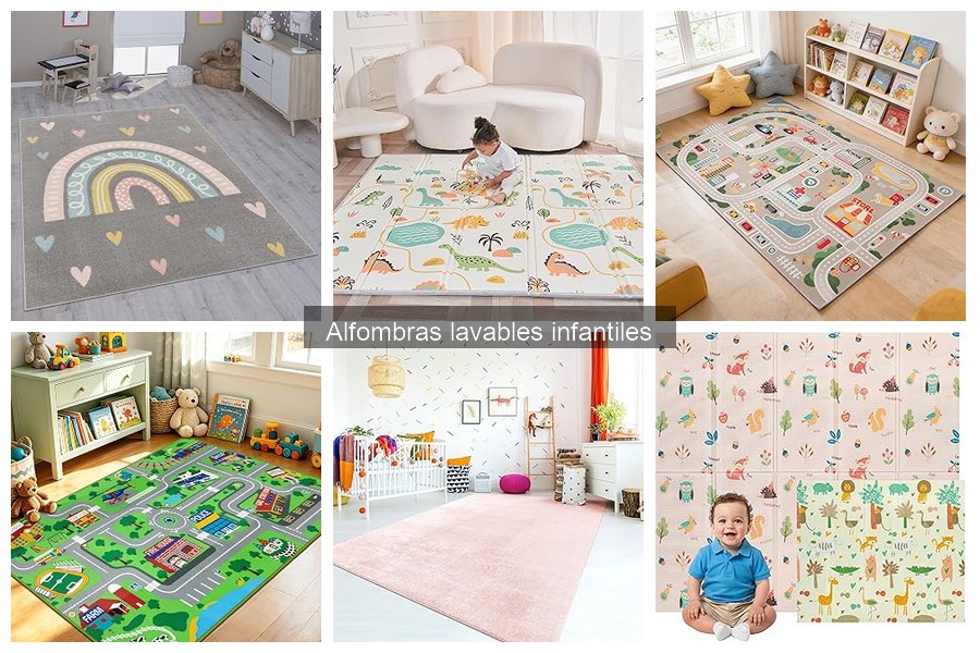 Precios de alfombras lavables infantiles y dónde comprarlas