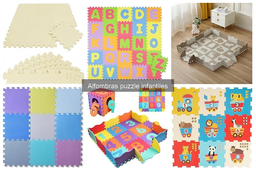 Precios de alfombras puzzle infantiles en Amazon: Ofertas 2023