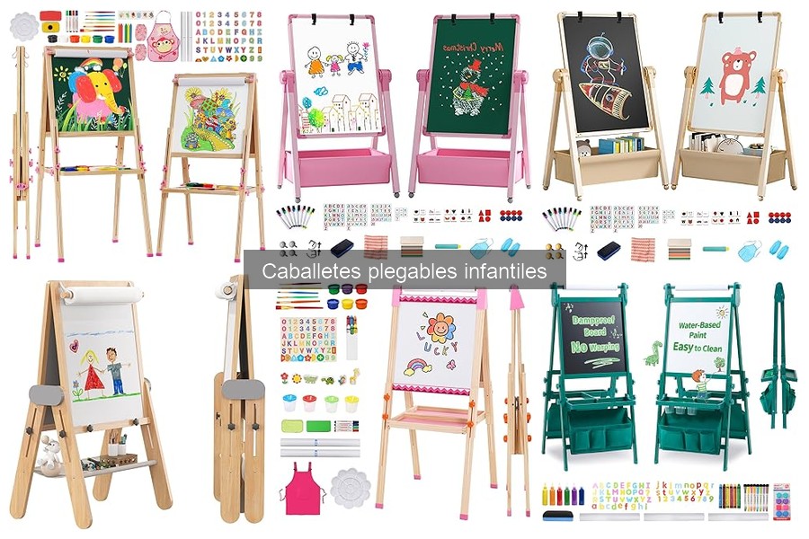 Precios de caballetes plegables infantiles: ¡descubre el rango!