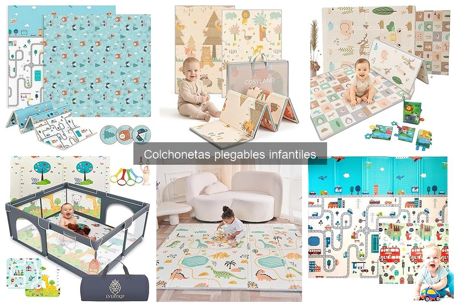Precios de colchonetas plegables infantiles en tiendas online