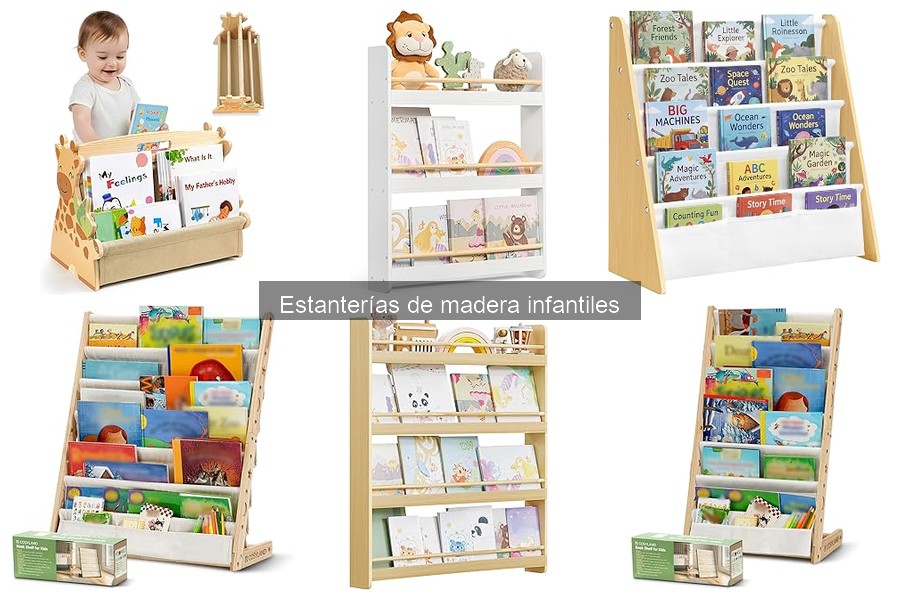 Precios de Estanterías de Madera Infantiles en Amazon